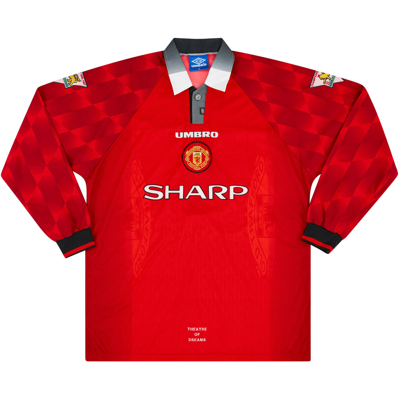 Manchester United 1997-98 Match Issue Home Shirt