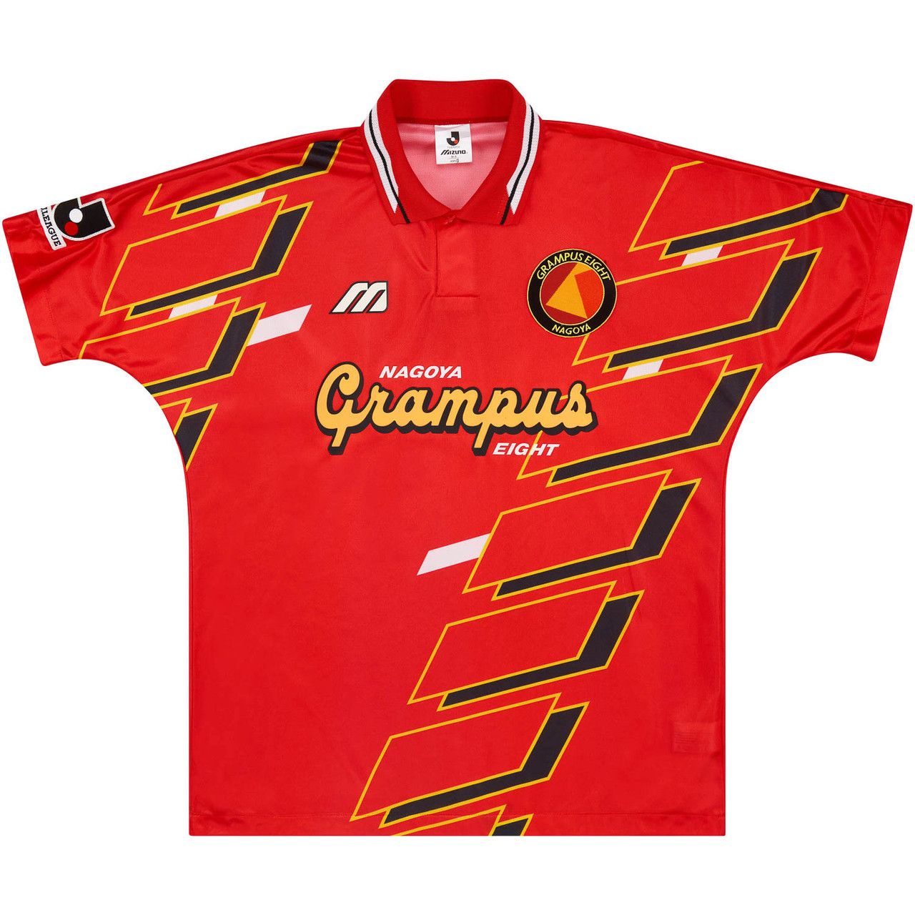 Nagoya Grampus Eight 1995 Home Shirt #GrampusEight #名古屋グランパス #mizunofootball #Grampus