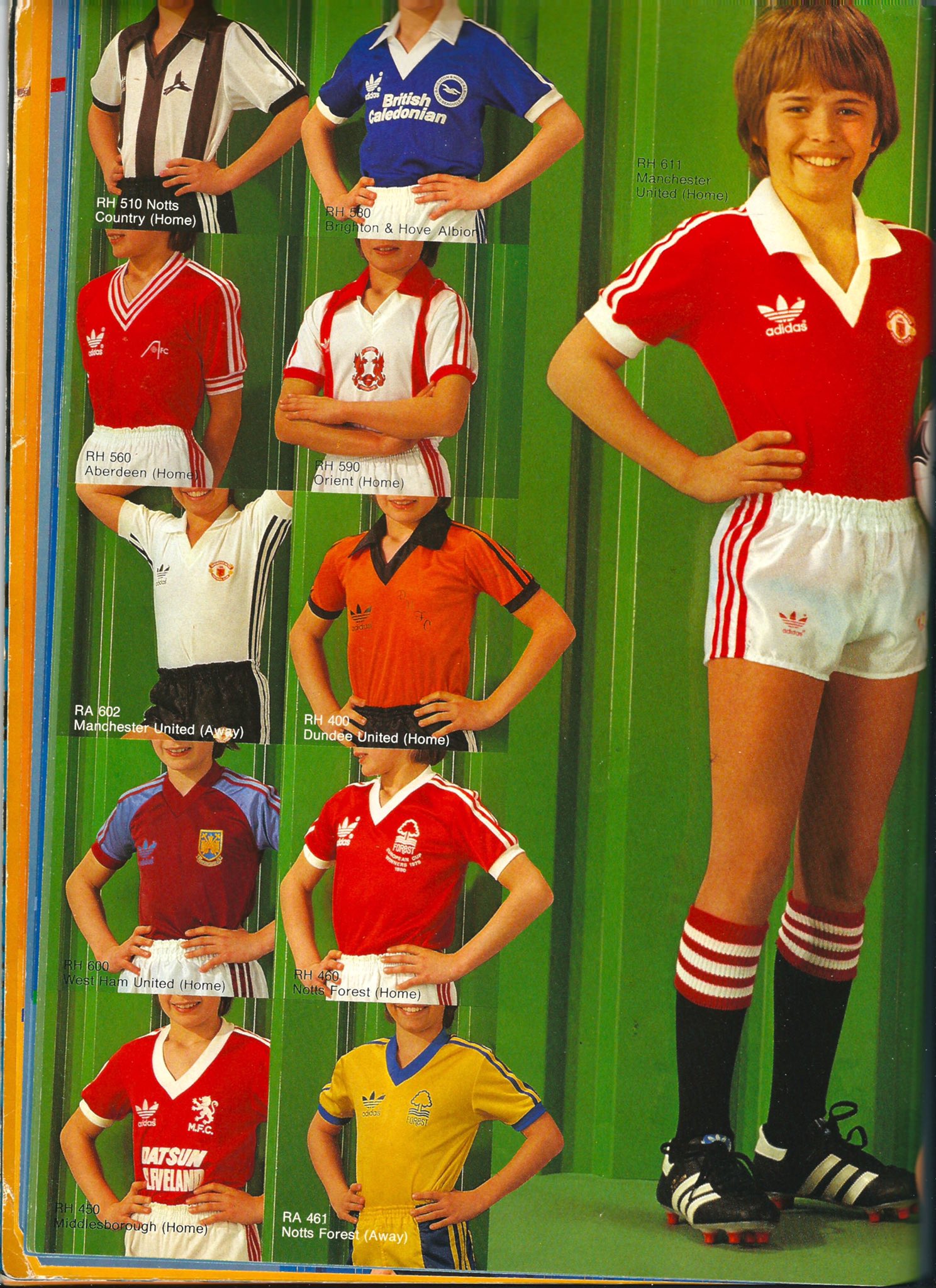 Adidas 1980/81 catalogue page 3