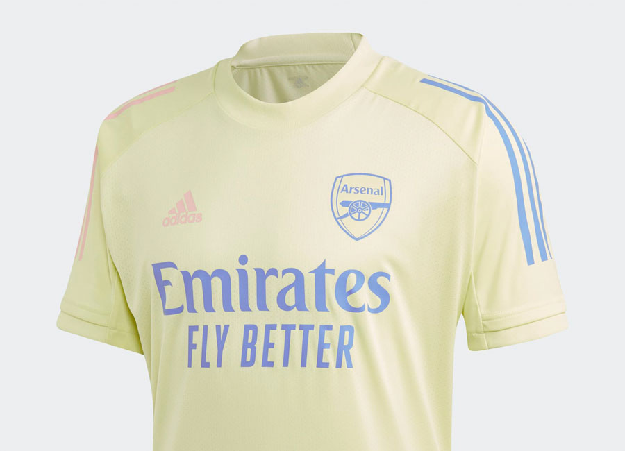 Adidas Arsenal Training Jersey - Yellow Tint #arsenalfc #adidasfootball