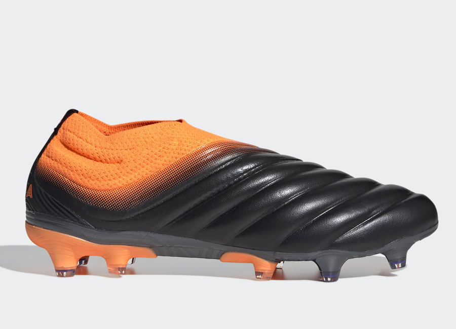 Adidas Copa 20+ FG Precision to Blur - Core Black / Core Black / Signal Orange #adidasfootball #footballboots