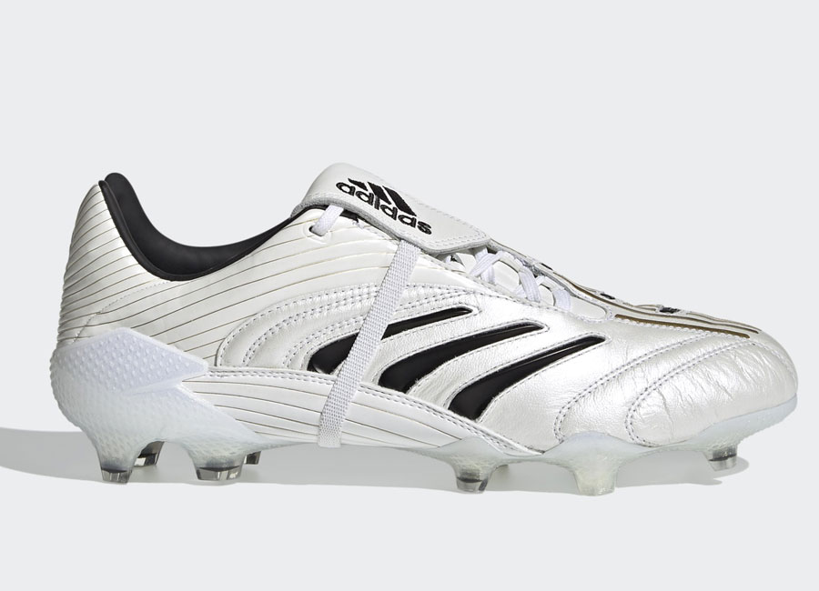 Adidas Eternal Class.1 Predator Absolute FG - Core White / Core Black / Gold Metallic #footballboots #adidasfootball