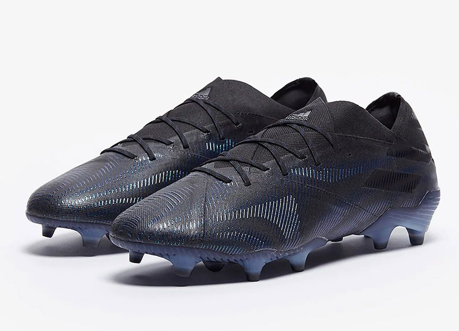 Adidas Nemeziz .1 FG Superstealth - Core Black / Core Black #adidasfootball #footballboots