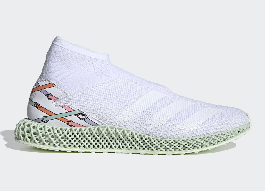 Adidas Predator 20+ Art Trainers - Cloud White / Cloud White / Tech Purple #adidasfootball #adidasfutbol #ReubenDangoor