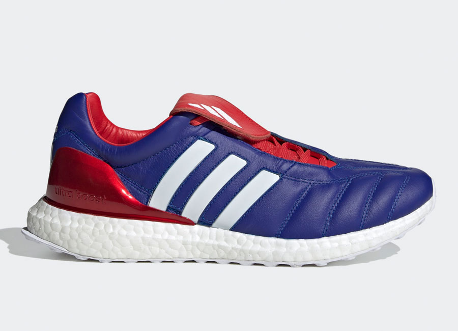 Adidas Predator Mania Tormentor Trainers - Active Blue / Cloud White / Predator Red #footballboots #adidasfootball