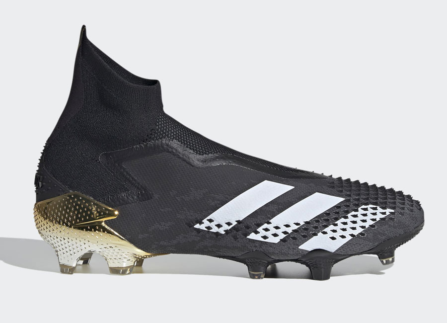 Adidas Predator Mutator 20+ FG Atmospheric - Core Black / Cloud White / Gold Metallic #adidasfootball #footballboots