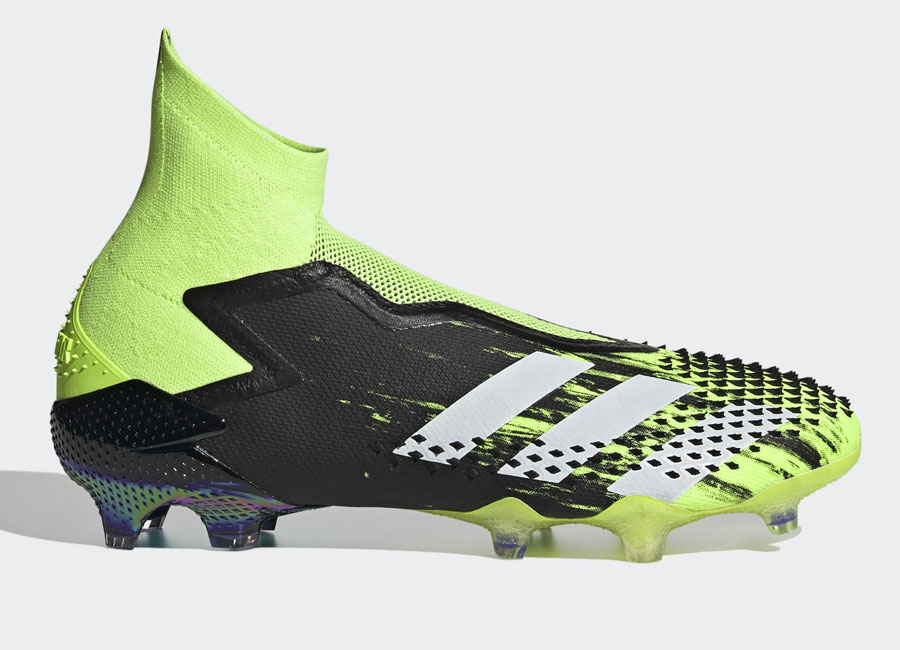 Adidas Predator Mutator 20+ FG Precision to Blur - Signal Green / Cloud White / Core Black #adidasfootball #footballboots