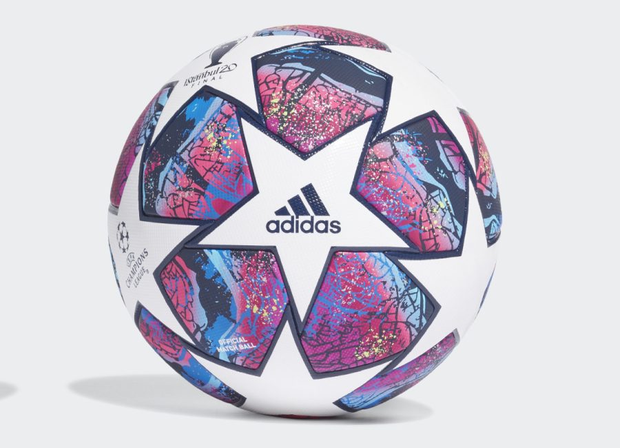 Adidas UCL Finale Istanbul Pro Football - White / Pantone / Collegiate Royal / Bright Cyan #adidasfootball #adidassoccer