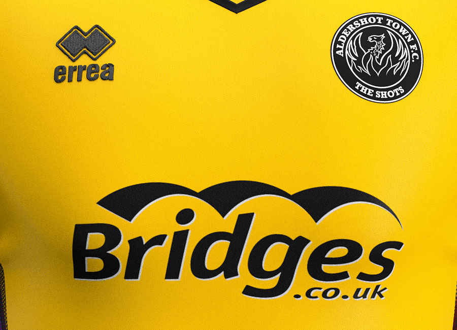 Aldershot Town 2020-21 Errea Away Shirt #AldershotTown #TheShots #ATFC