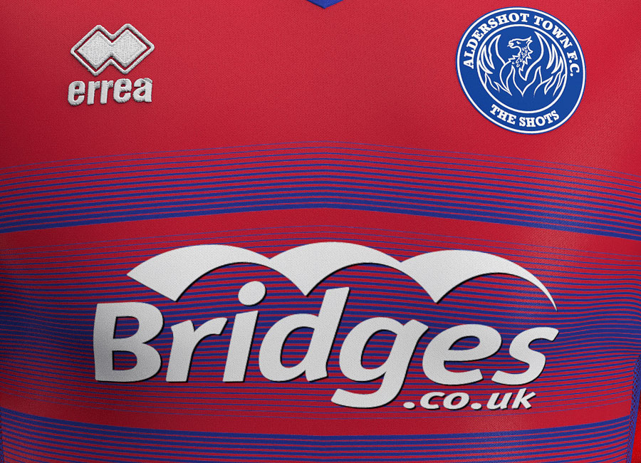 Aldershot Town 2020-21 Errea Home Shirt #AldershotTown #TheShots #ATFC