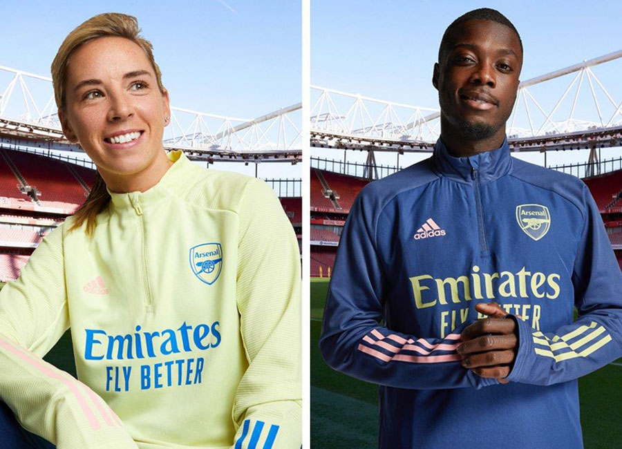 Arsenal 2020-21 Adidas Training Collection #arsenal #arsenalfc #WeAreTheArsenal #adidasfootball