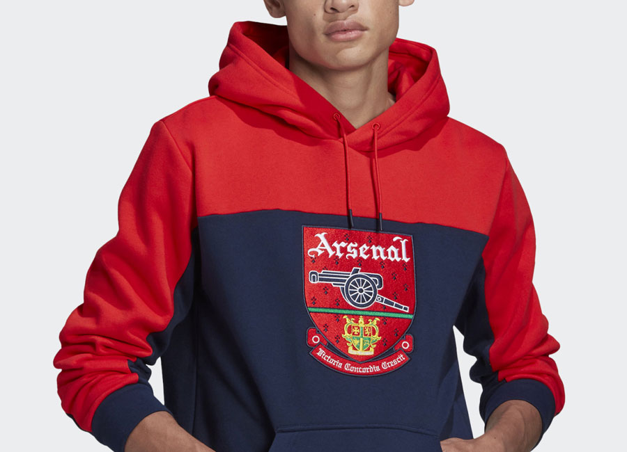Arsenal 90/92 Adidas Retro Hoody #arsenal #arsenalfc #adidasfootball