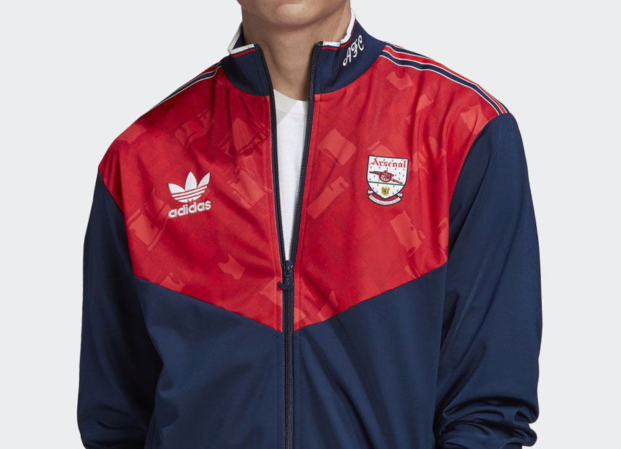 Arsenal 90/92 Adidas Retro Track Jacket #arsenal #arsenalfc #adidasfootball