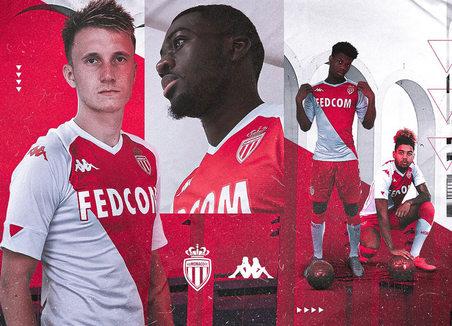 AS Monaco 2020-21 Kappa Home Kit #ASMonaco #KappaSport
