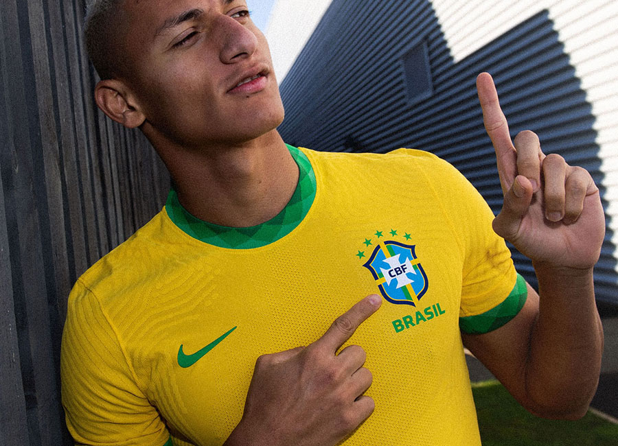 Brazil 2020-21 Nike Home Kit #nikefootball #footballshirt #brazil