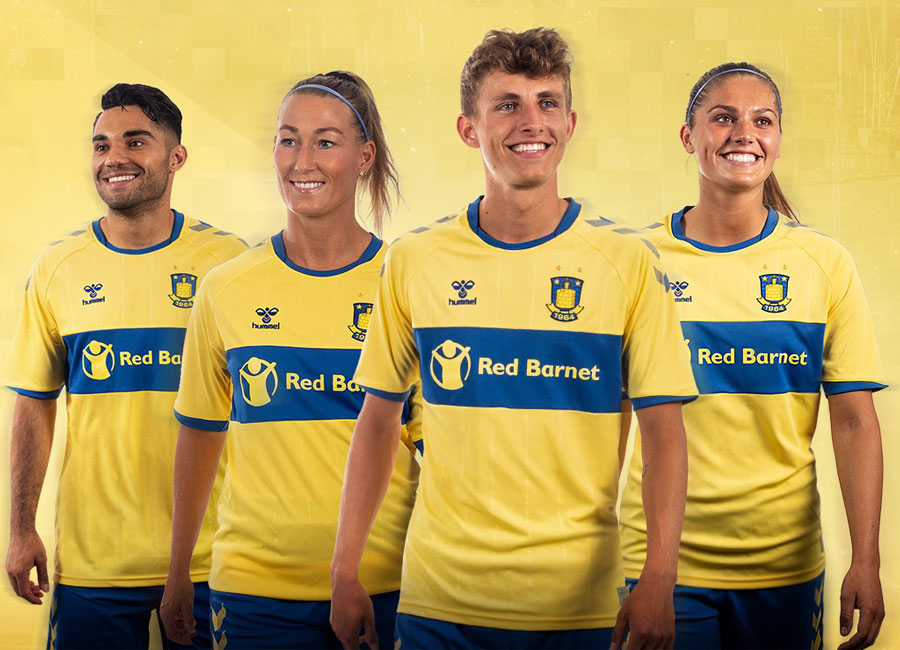Brøndby IF 2020-21 Hummel Home Kit #BrøndbyIF #Brøndby #ShareTheGame #hummelsport