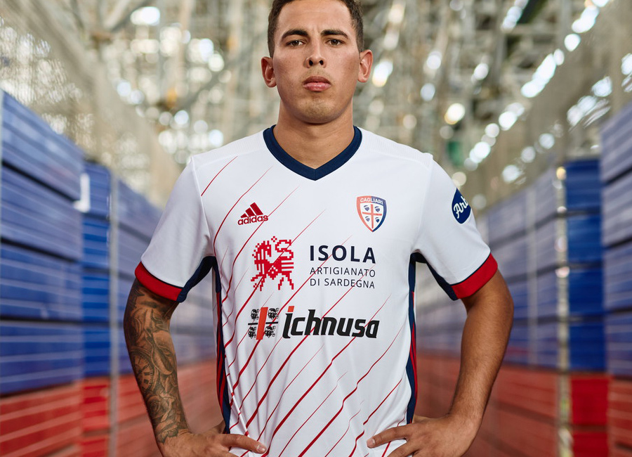 Cagliari 2020-21 Adidas Away Kit #CagliariCalcio #forzaCasteddu #adidasfootball