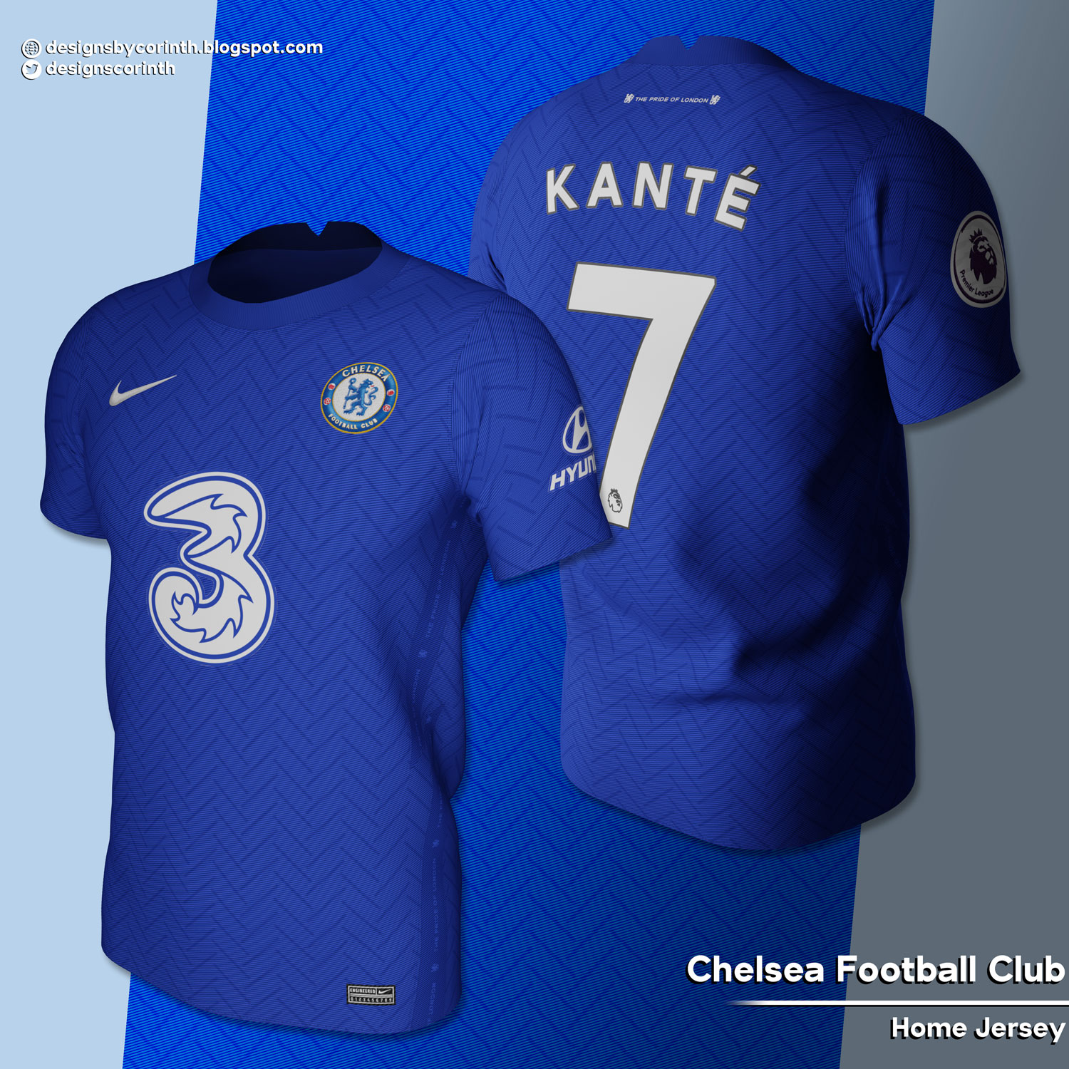 chelsea 2020 2021 home shirt prediction