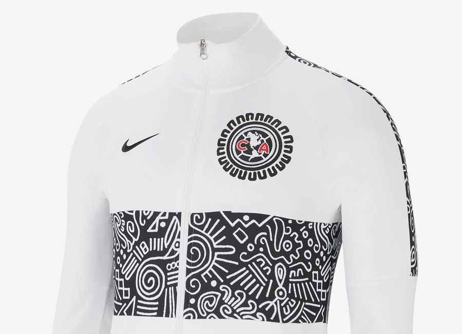Club América 2021 Nike Tracksuit Jacket - White / Black / Black #ClubAmérica #somosaméricas #nikefootball