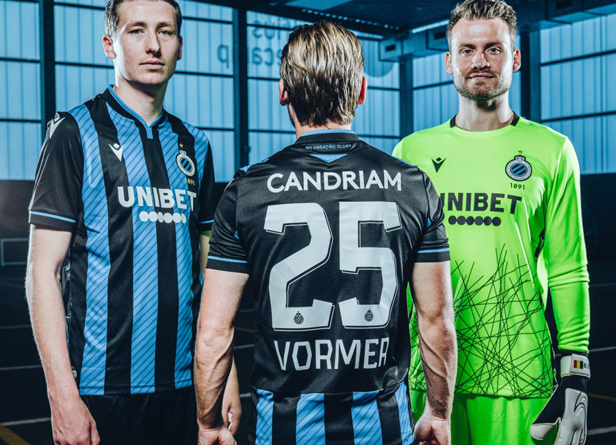 Club Brugge 2020-21 Macron Home Kit #ClubBrugge #BluvnGoan