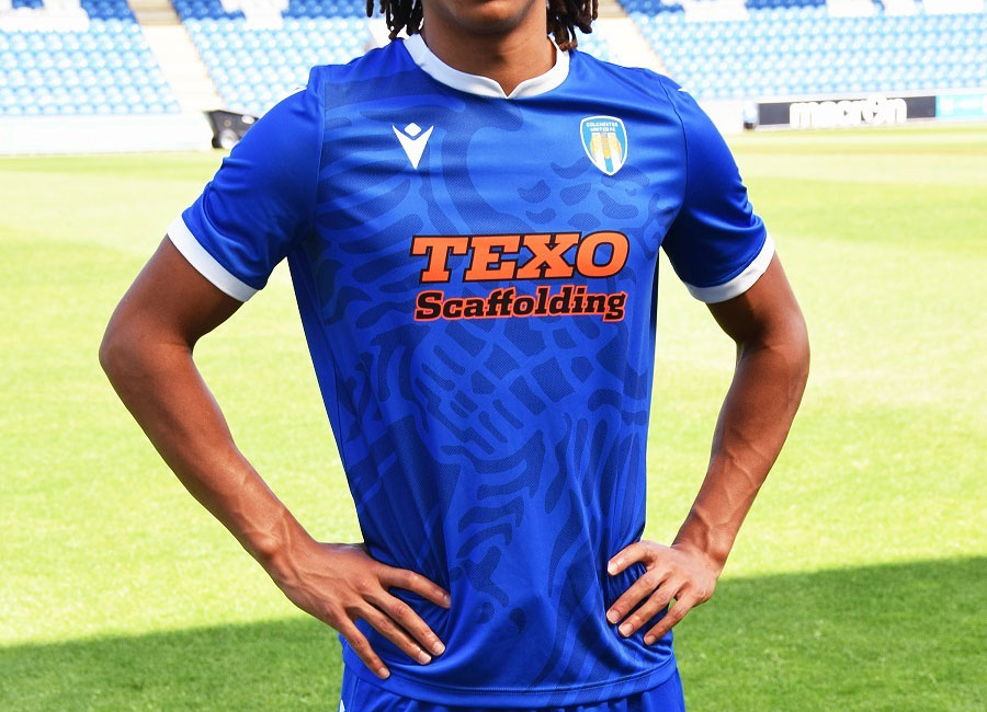 Colchester United 2020-21 Macron Home Kit #ColU #ColchesterUnited