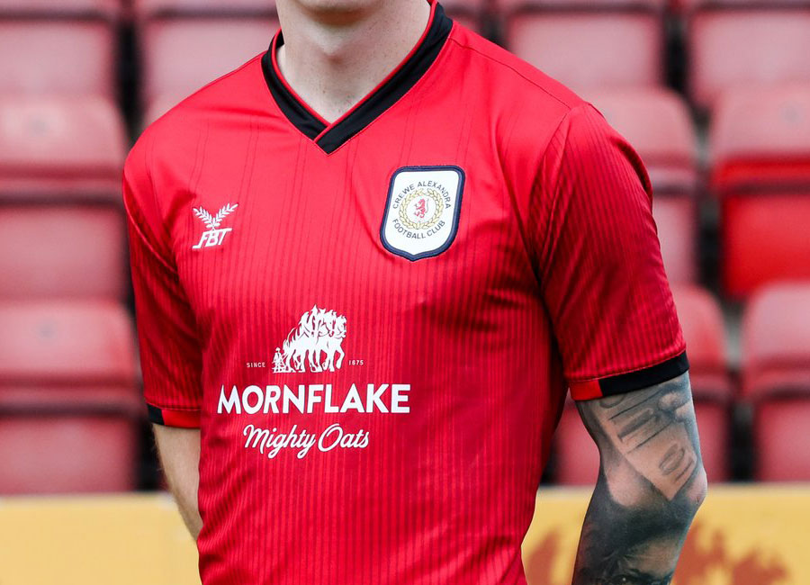 Crewe Alexandra 2020-21 FBT Home Kit #CreweAlexandra #crewealex