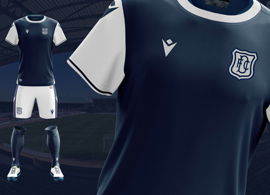 Dundee FC 2020-21 Macron Home Kit #DundeeFC #theDee