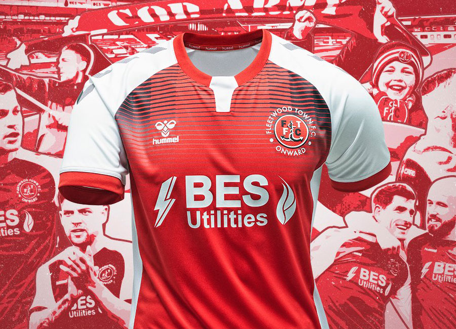 Fleetwood Town 2020-21 Hummel Home Kit #FleetwoodTown #ShareTheGame #OnwardTogether
