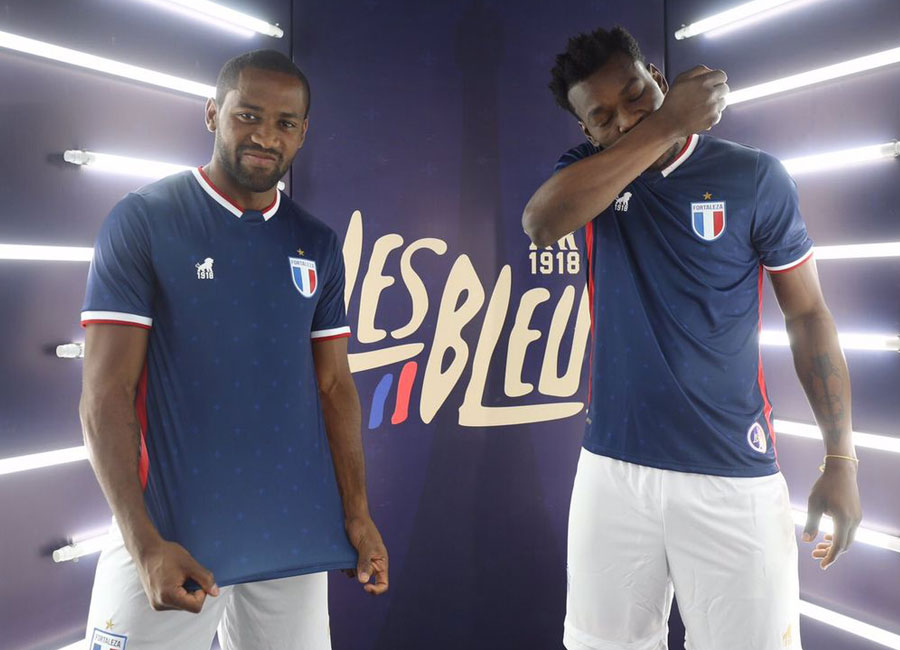 Fortaleza 2020-21 Leão 1918 Third Shirt #Fortalezaec #Fortaleza #LesBleus