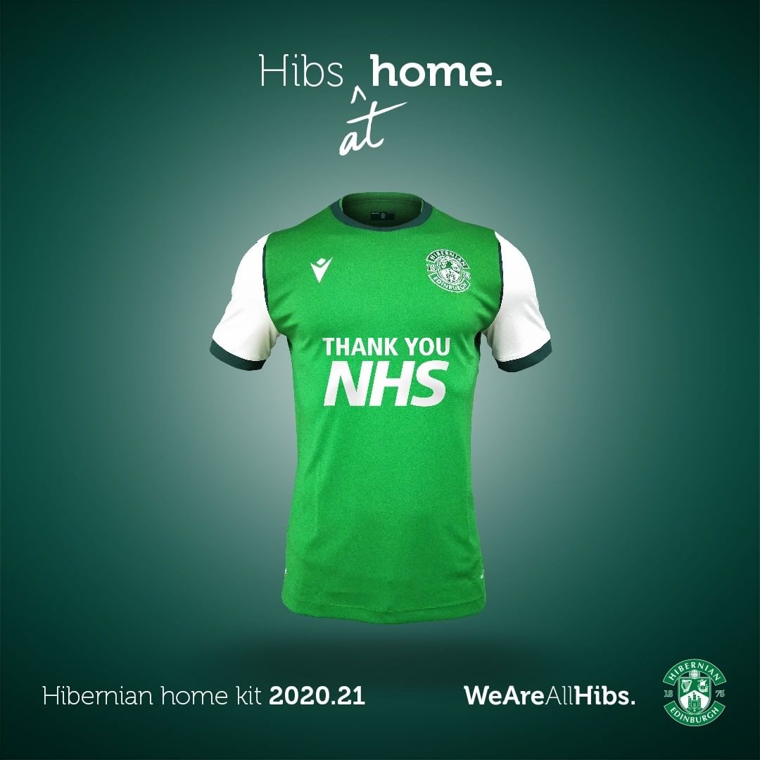 hibernian 2020 21 home shirt a