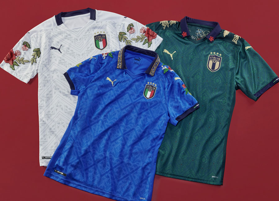 Italy 2020 "The Football Gal" Puma Football Shirts #azzurri #figc #pumafootball