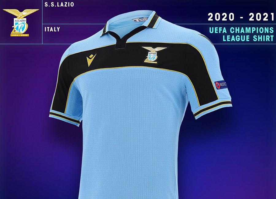 Lazio 2020-21 Macron Champions League Kit #Lazio #sslazio #CMonEagles #macronsports