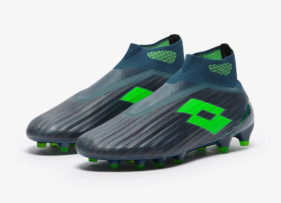 Lotto Solista 100 III Gravity FG - Atlantic Deep / Spring Green / Hydro Green #lottosport #lottofootballl #footballboots