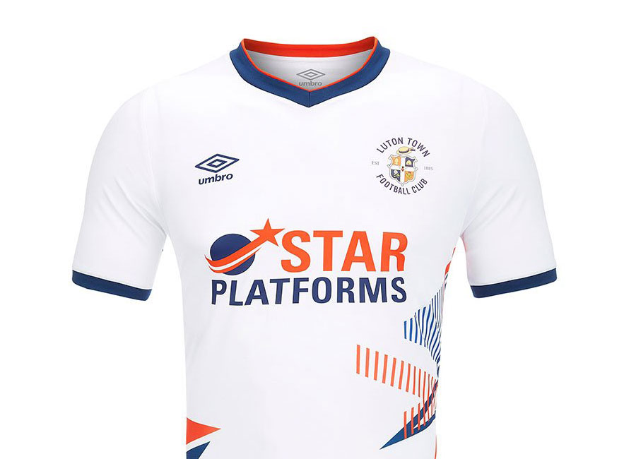 Luton Town 2020-21 Umbro Away Kit #ltfc #LutonTown #LutonTownfc #umbro