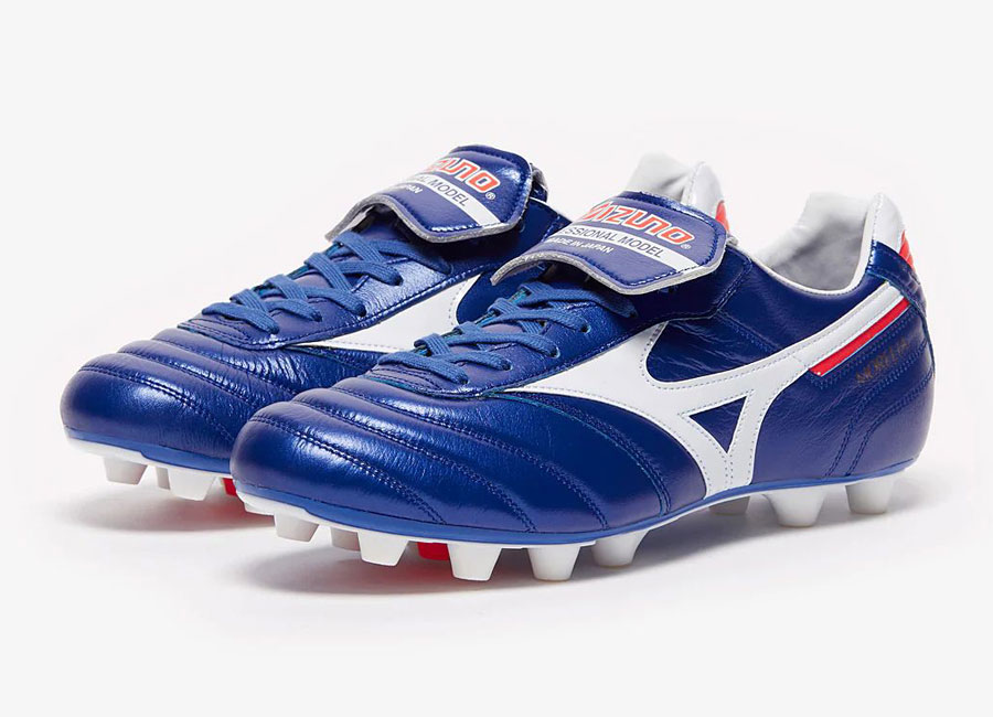 Mizuno Morelia II Made In Japan FG - Reflex Blue / White #footballboots #Mizunofootball