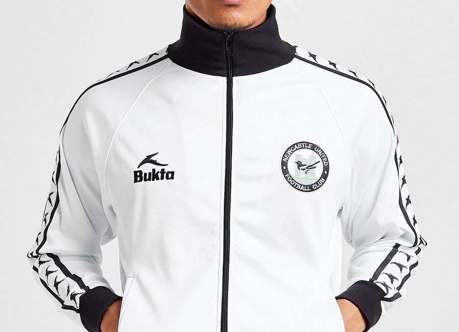 Newcastle United 1978 Bukta Home Retro Track Jacket #NewcastleUnited #nufc