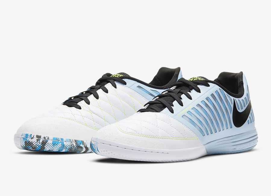 Nike Lunar Gato II IC Play Mode - Celestine Blue / Laser Blue / Volt / Black #futsal #nikefootball