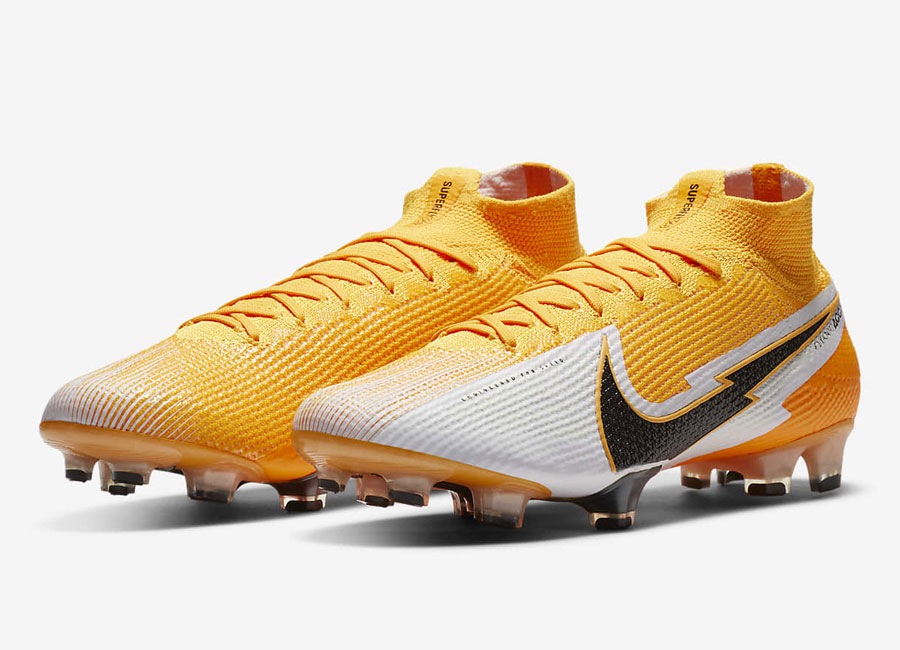 Nike Mercurial Superfly 7 Elite FG Daybreak - Laser Orange / White / Laser Orange / Black #nikefootball #nikefutbol #footballboots