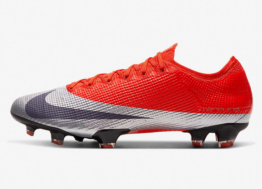Nike Mercurial Vapor 13 Elite FG Future DNA - Max Orange / Metallic Silver / Black / Abyss #footballboots #nikefootball