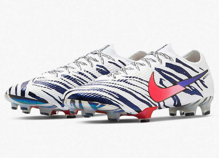 Nike Mercurial Vapor 13 Elite Korea FG - White / Black / Pink Beam / Red Orbit #nikefootball #footballboots