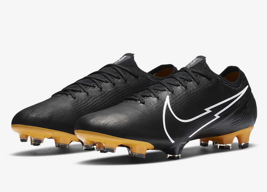 Nike Mercurial Vapor 13 Elite Tech Craft FG - Black / Pro Gold / Metallic Gold / White