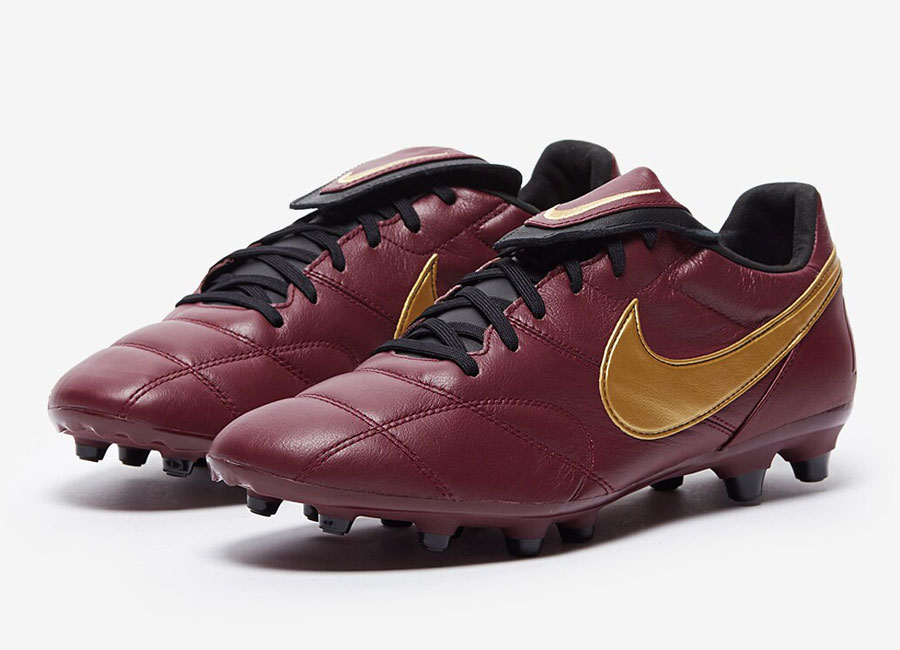 Nike Premier II FG - Dark Beetroot / Metallic Gold / Black #nikefootball #footballboots
