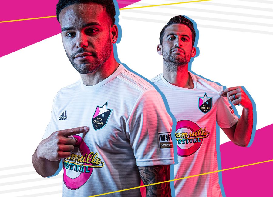 North Carolina 2020 Adidas Away kit #NorthCarolinafc #WeAreNC #adidasfootball
