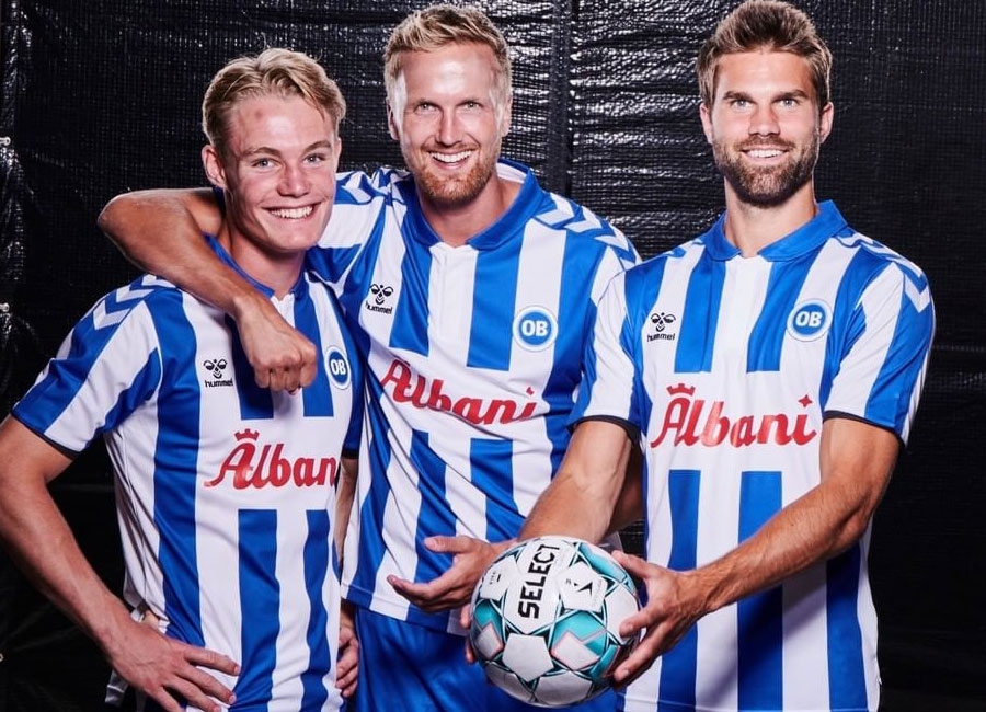 Odense 2020-21 Hummel Home Kit