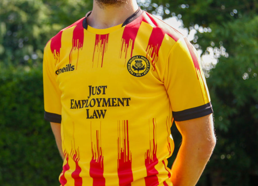 Partick Thistle 2020/21 O’Neills Home Kit #PartickThistleFC #PartickThistle #RedAndYellowForever