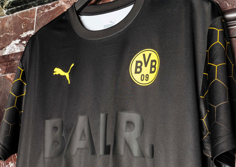 Puma Borussia Dortmund x BALR Signature Jersey - Black / Cyber Yellow #BorussiaDortmund #bvb #pumafootball
