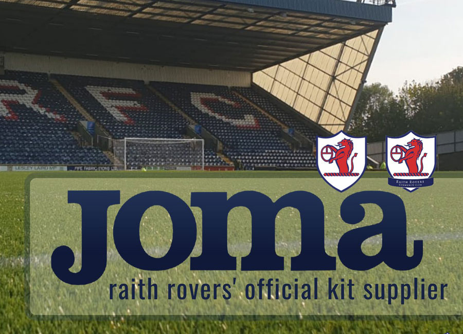Raith Rovers Announce Joma Kit Deal #RaithRovers RaithRoversfc #rrfc