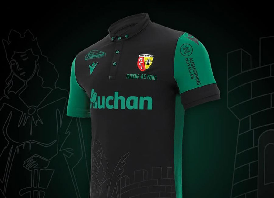RC Lens 2020-21 Macron “Sainte-Barbe” Shirt #RCLens #SainteBarbe2020