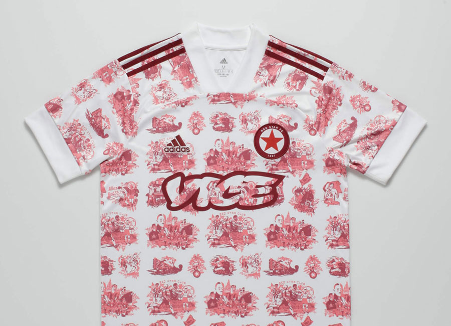 Red Star FC 2020-21 Adidas Away Kit #RedStarFC #AllezRedStarFC #NotreHistoireNotreMaillot #adidasfootball