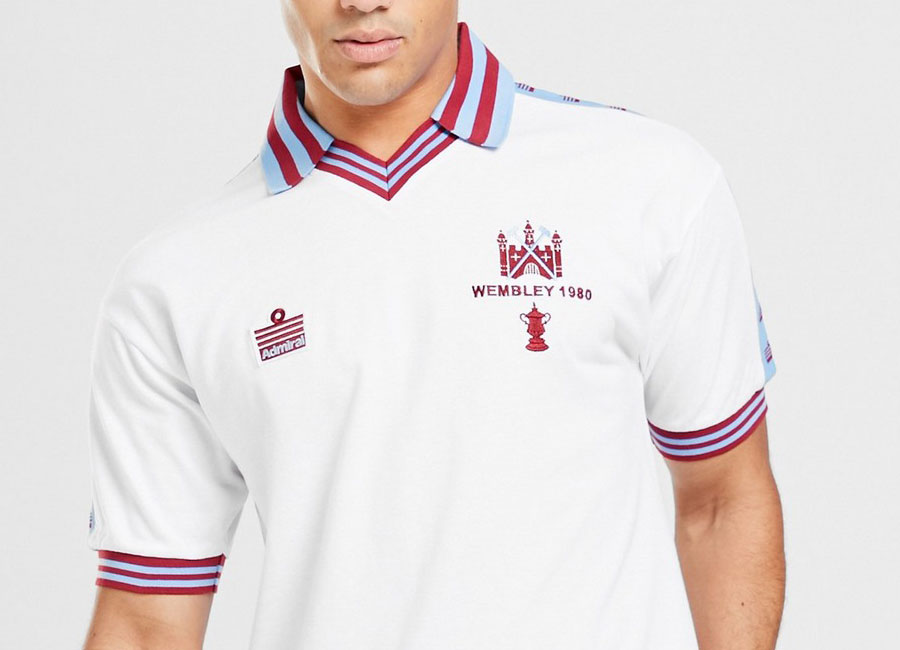 Score Draw West Ham United 1980 FA Cup Admiral Shirt #whufc #WestHamUnited #admiralretro #wornbychampions